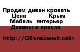 Продам диван кровать › Цена ­ 4 000 - Крым Мебель, интерьер » Диваны и кресла   